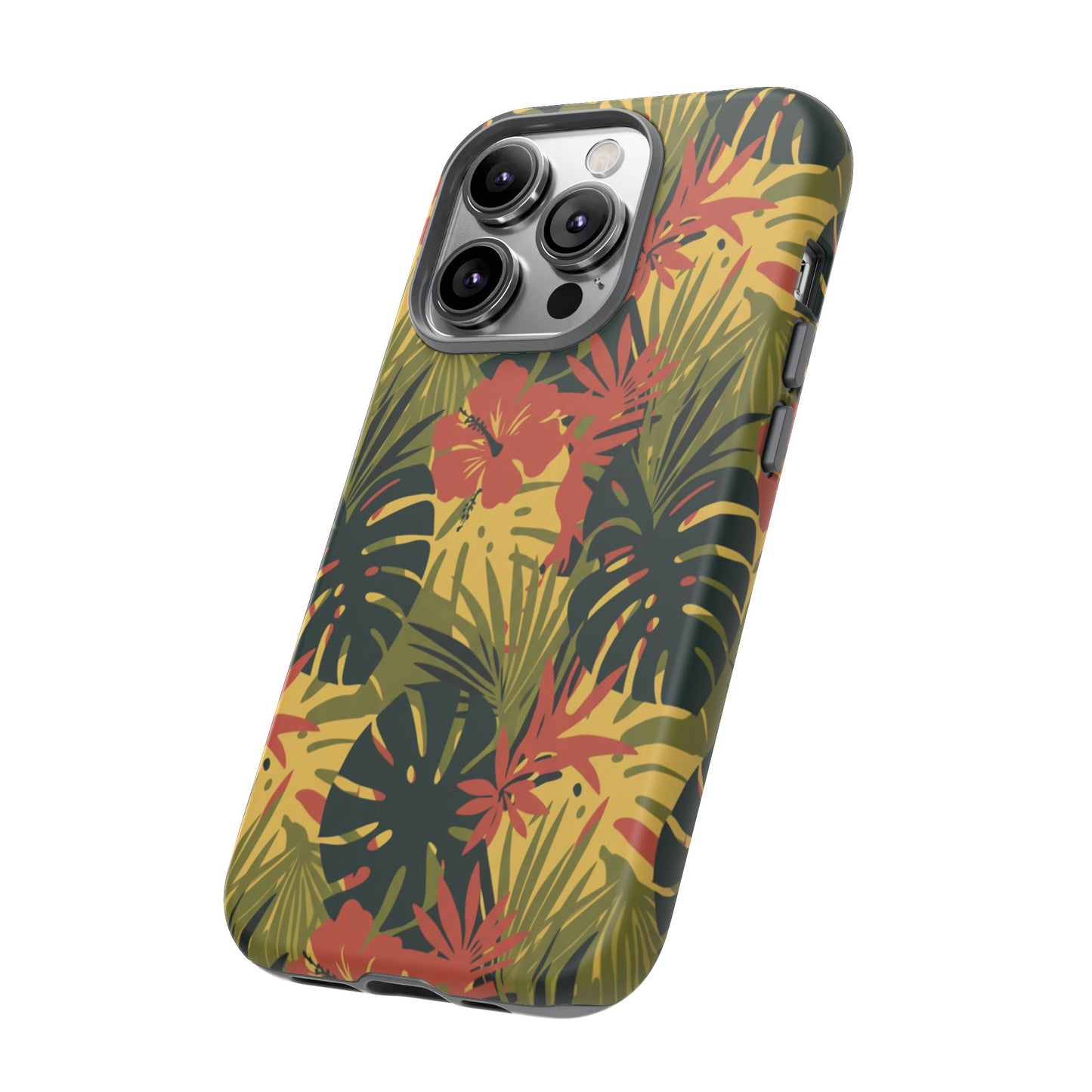 Tropical Hibiscus Phone Case — Durable Floral iPhone Protection