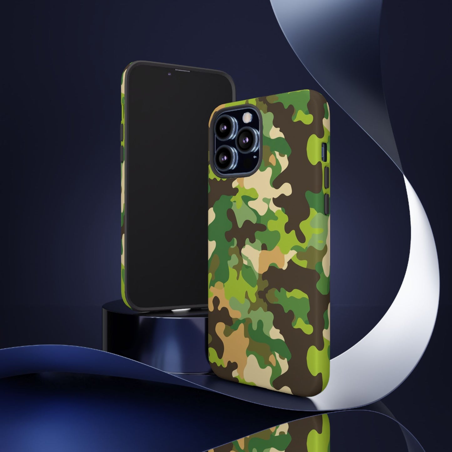Camouflage Tough Phone Case — Military Camo Protective Cover