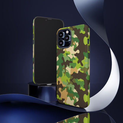 Camouflage Tough Phone Case — Military Camo Protective Cover