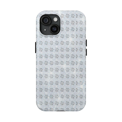Tough Phone Case — Subtle floral Print Protective Cover