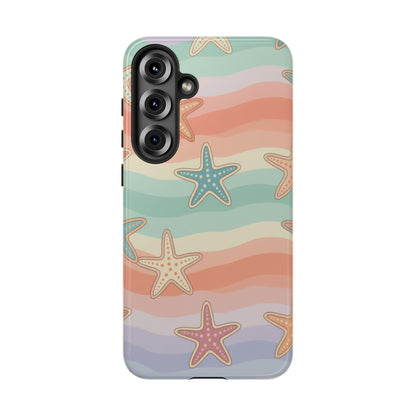 Starfish Wave Tough Phone Case — Pastel Beach Protective Cover