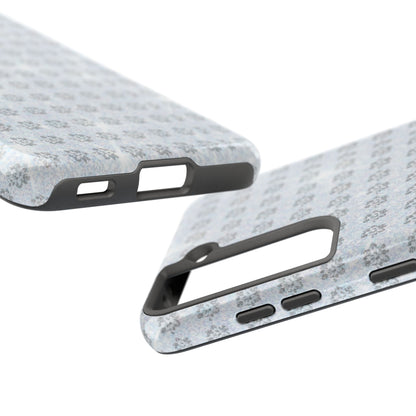 Tough Phone Case — Subtle floral Print Protective Cover