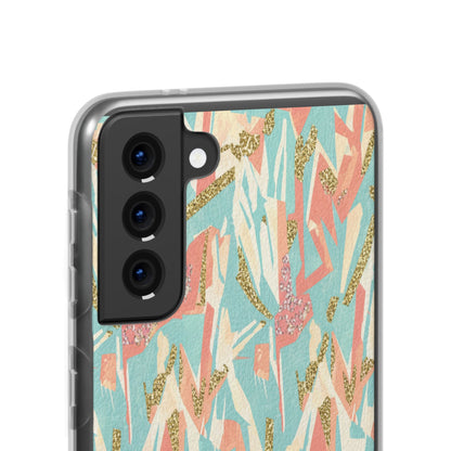Pastel Abstract Floral Phone Case - Flexi Case