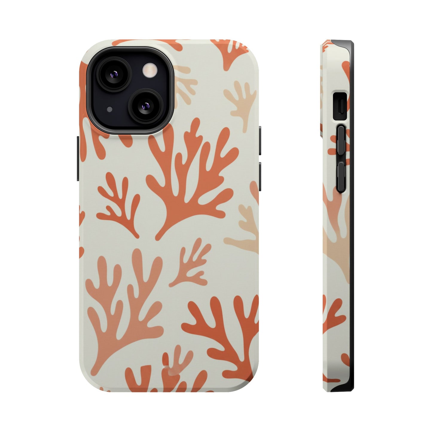 Coral Reef Magnetic Impact Phone Case — Protective MagSafe-Compatible Design