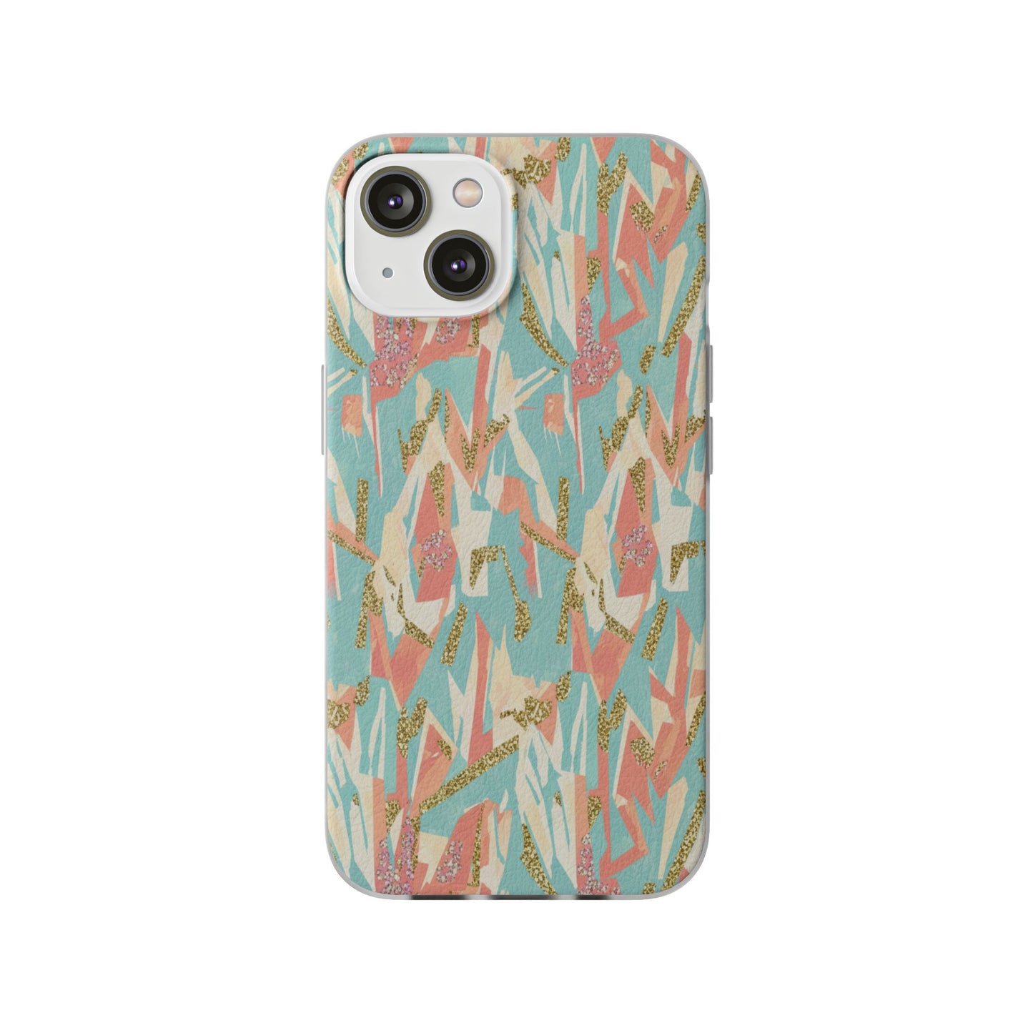 Pastel Abstract Floral Phone Case - Flexi Case