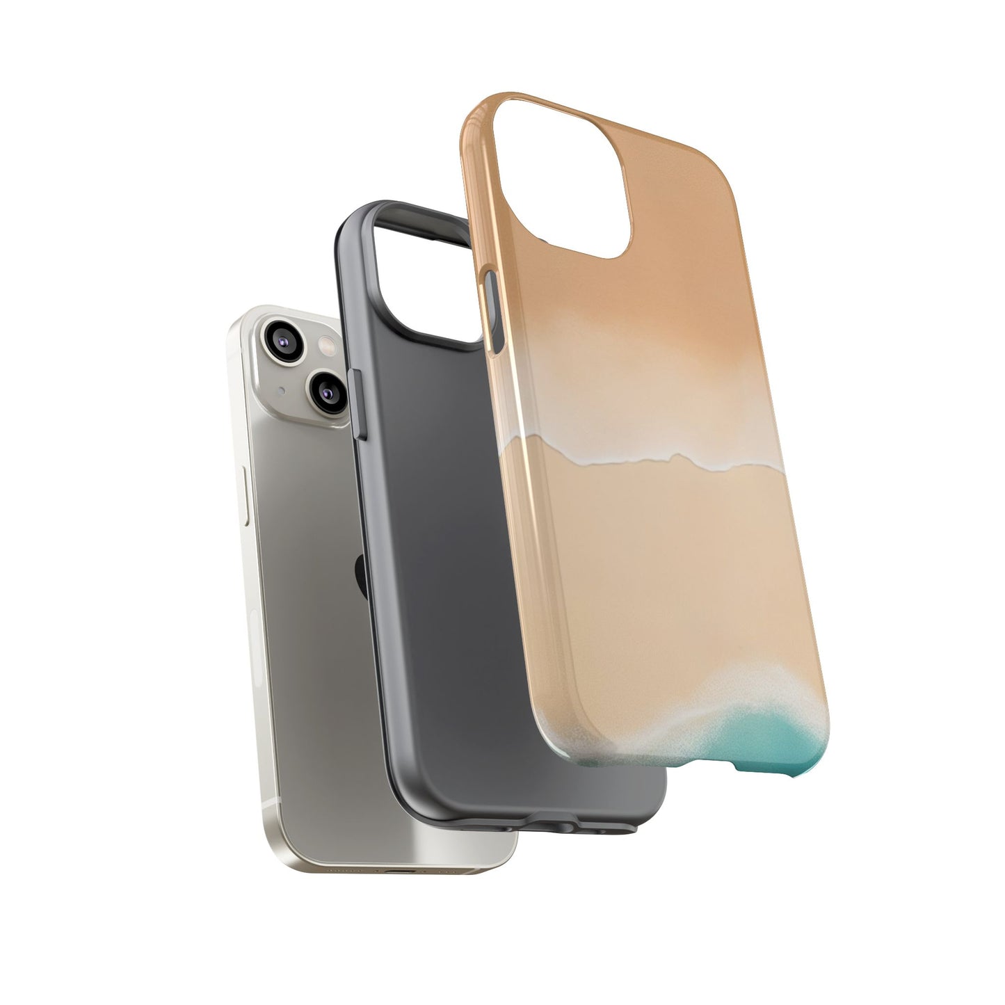 Ocean Shore Tough Phone Case — Beach Wave Protective Cover