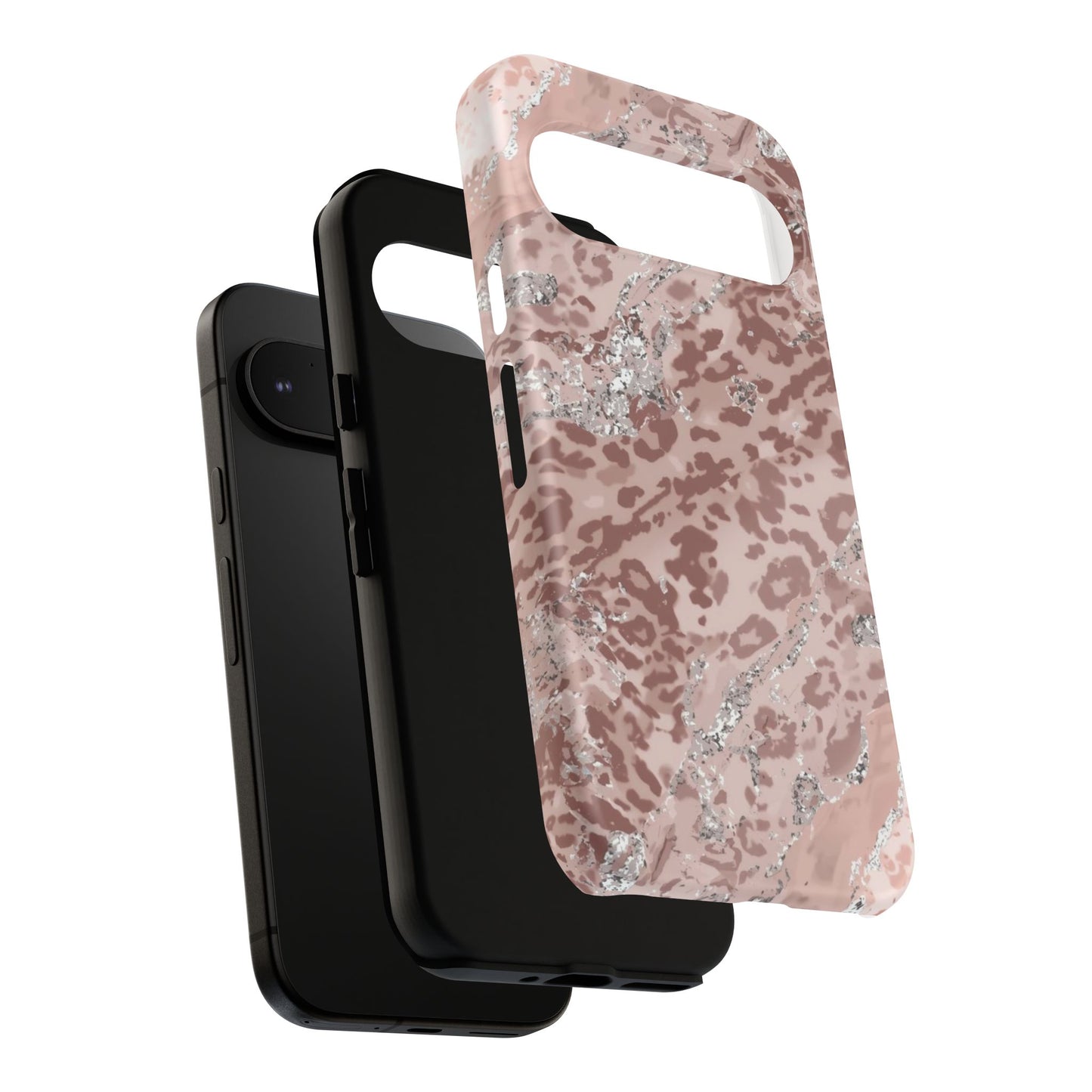 Tropical Monstera Phone Case — Colorful Leaf Protective Tough Case
