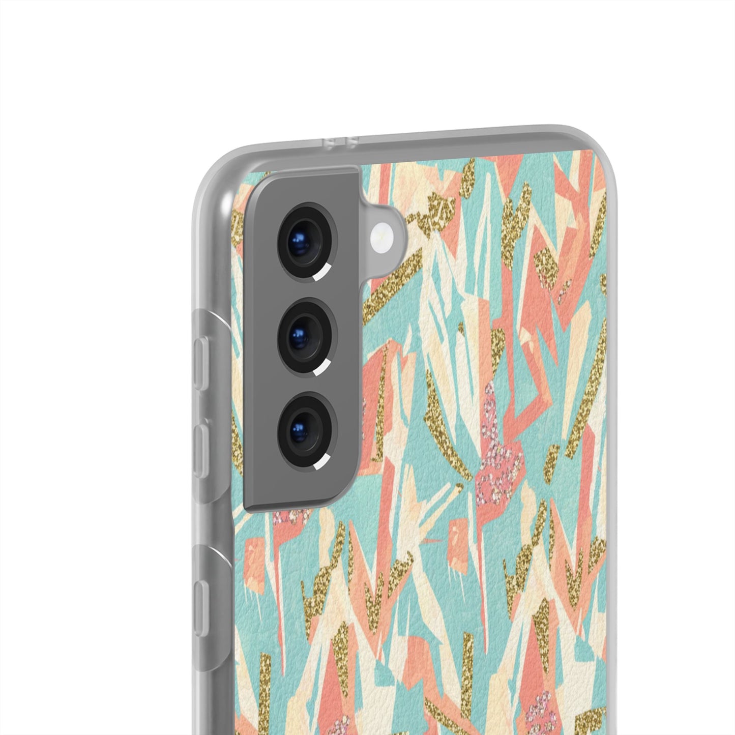 Pastel Abstract Floral Phone Case - Flexi Case