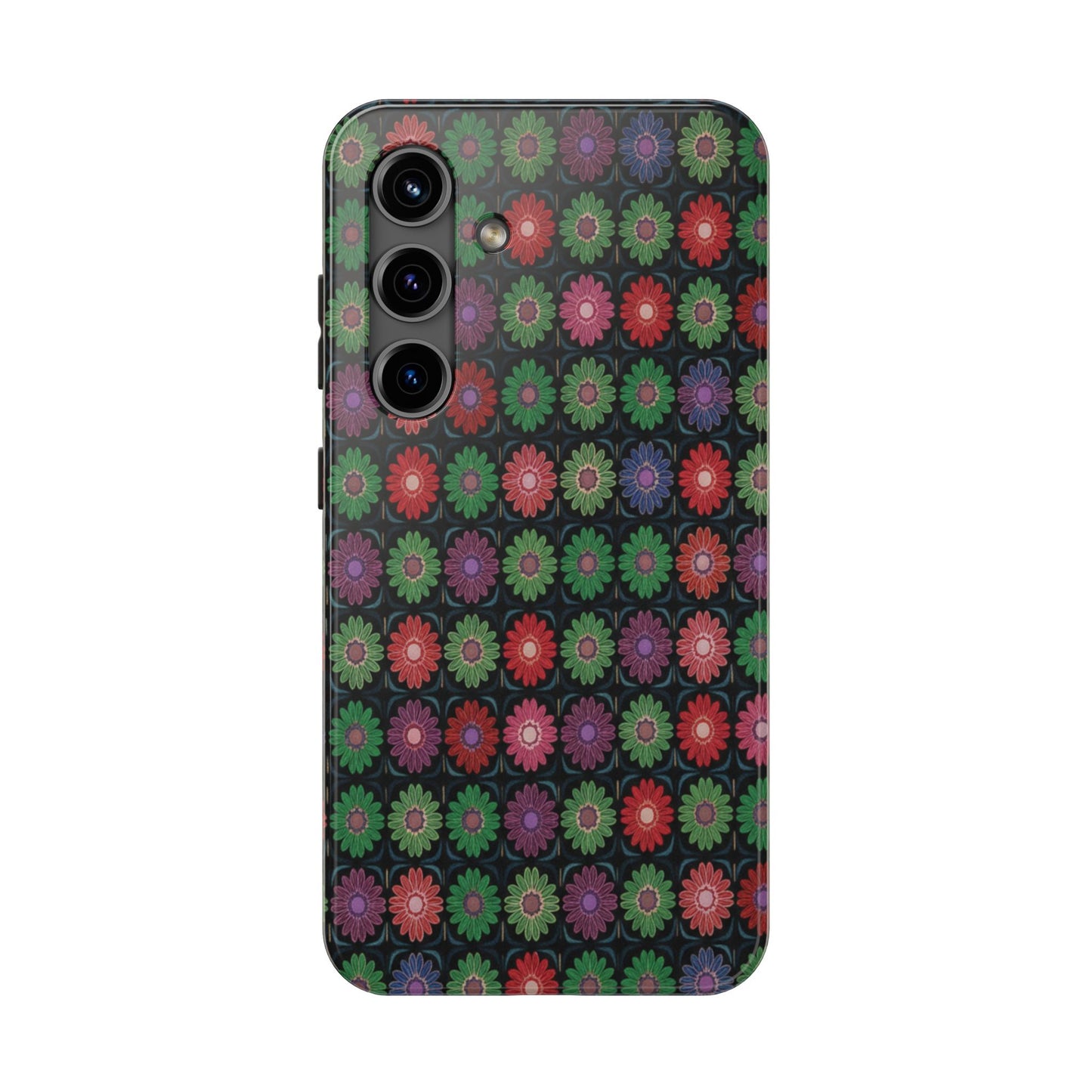 Copy of Floral Sunflower Tough Phone Case — Neutral Daisy Pattern Protective Cover