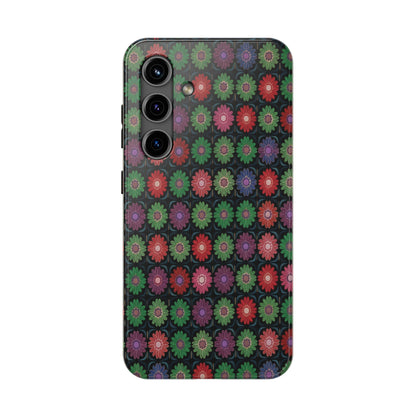 Copy of Floral Sunflower Tough Phone Case — Neutral Daisy Pattern Protective Cover