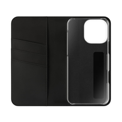 Colorful Confetti Dot Flip Phone Case — Retro Polka Wallet Cover