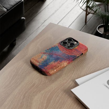 Retro Sunset Tough Phone Case