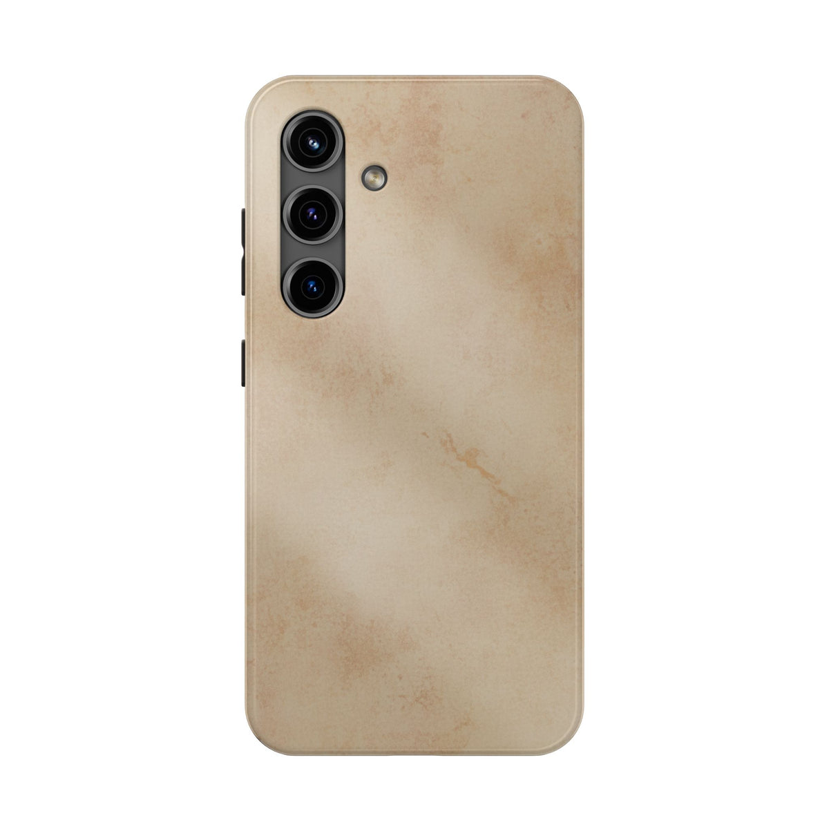 Tough Phone Case — Vintage Beige Marble Protective Phone Cover