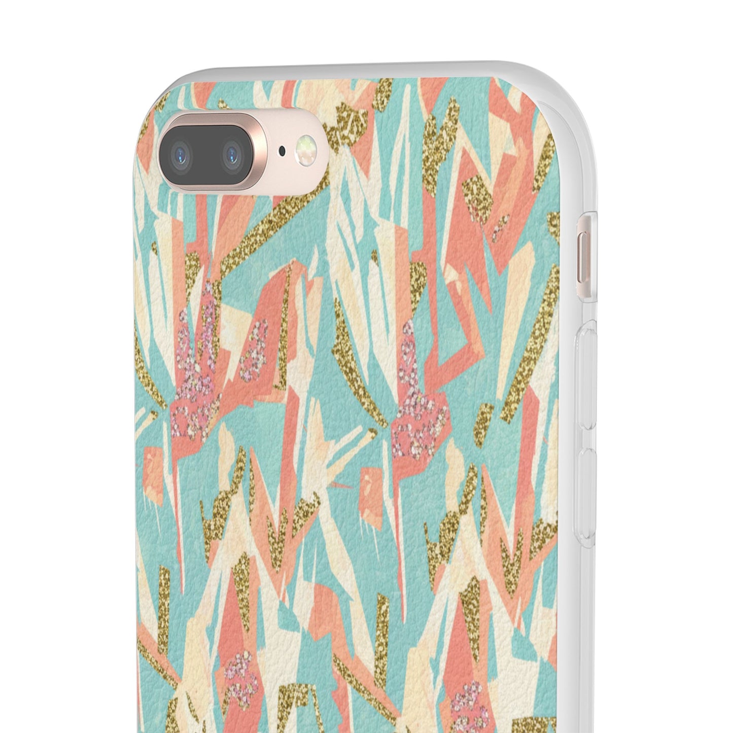 Pastel Abstract Floral Phone Case - Flexi Case