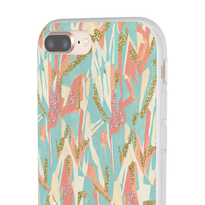 Pastel Abstract Floral Phone Case - Flexi Case