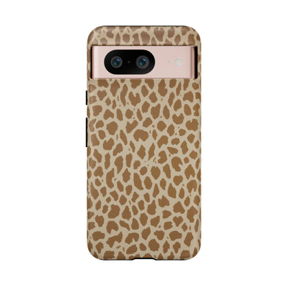 Leopard Print Tough Phone Case — Slim Protective Animal Pattern