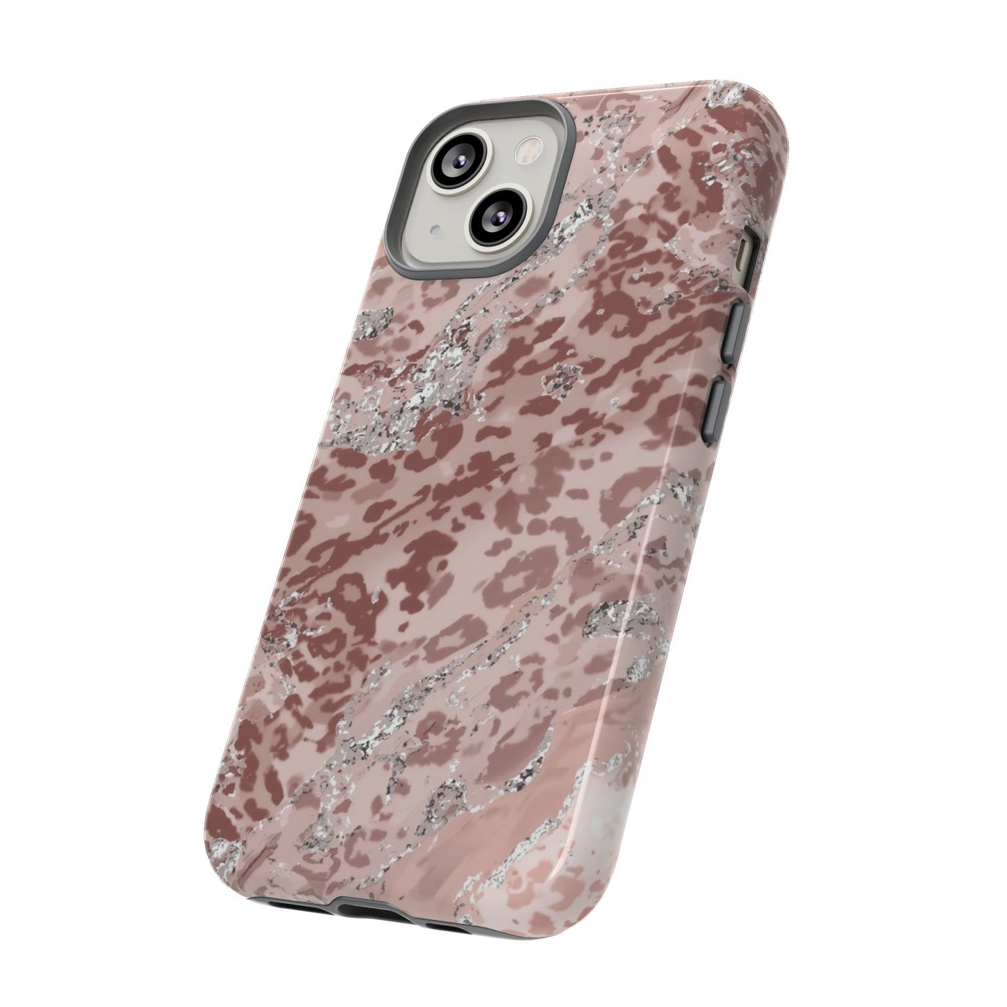 Tropical Monstera Phone Case — Colorful Leaf Protective Tough Case