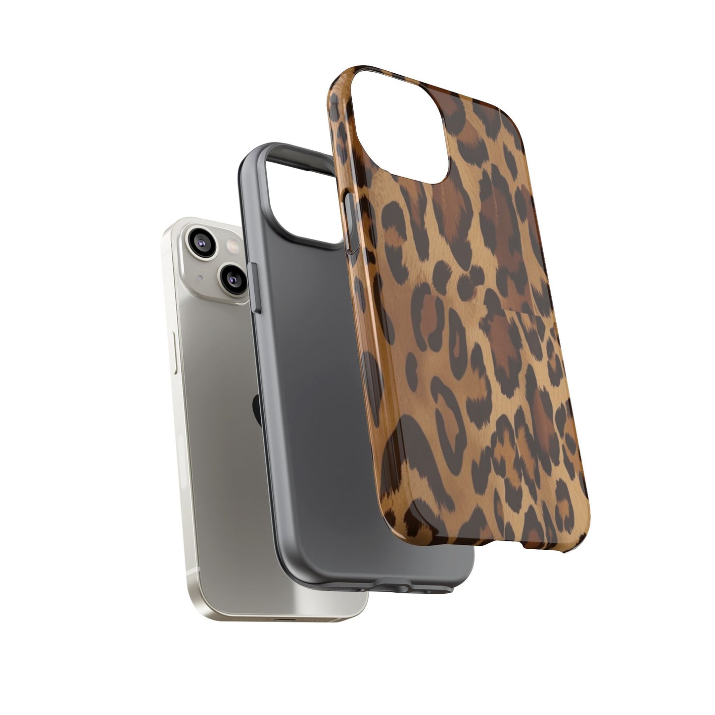 Leopard Print Tough Phone Case