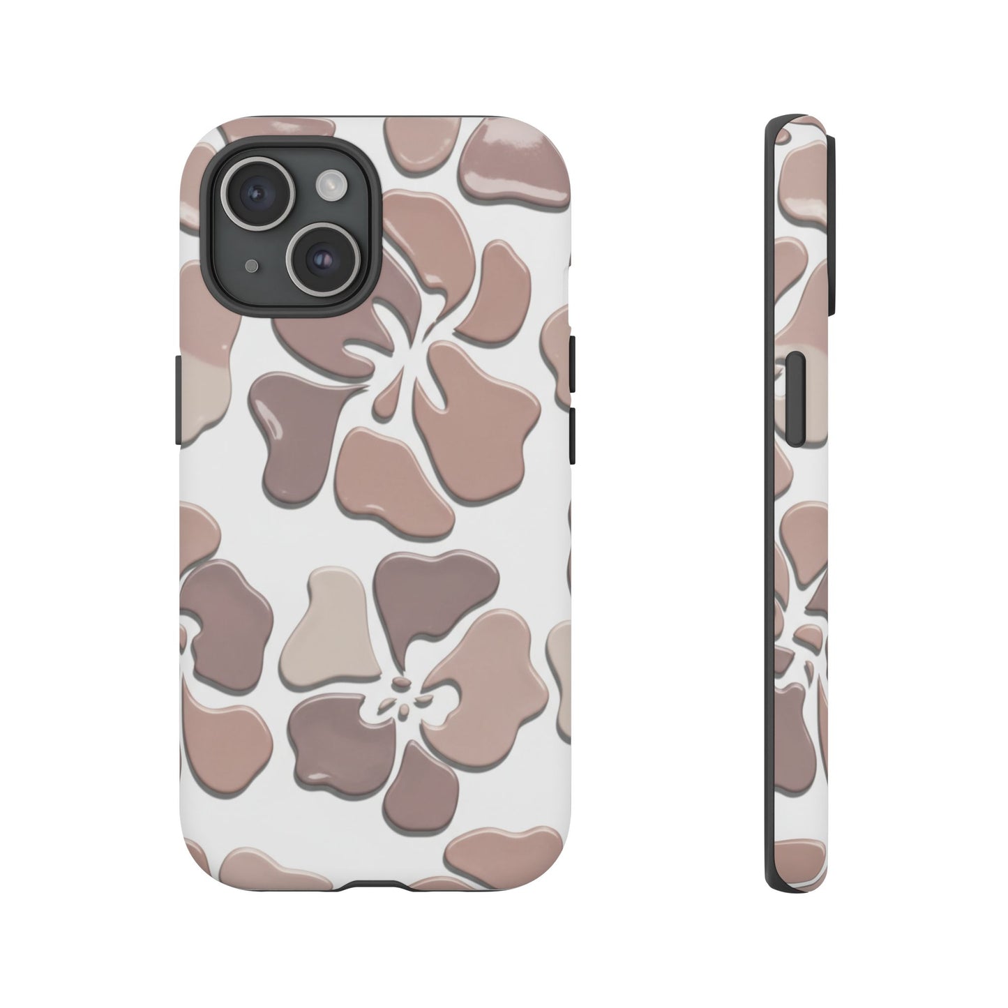 Tough Cases — Neutral Floral Tough Phone Case