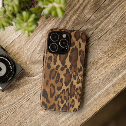 Leopard Print Tough Phone Case