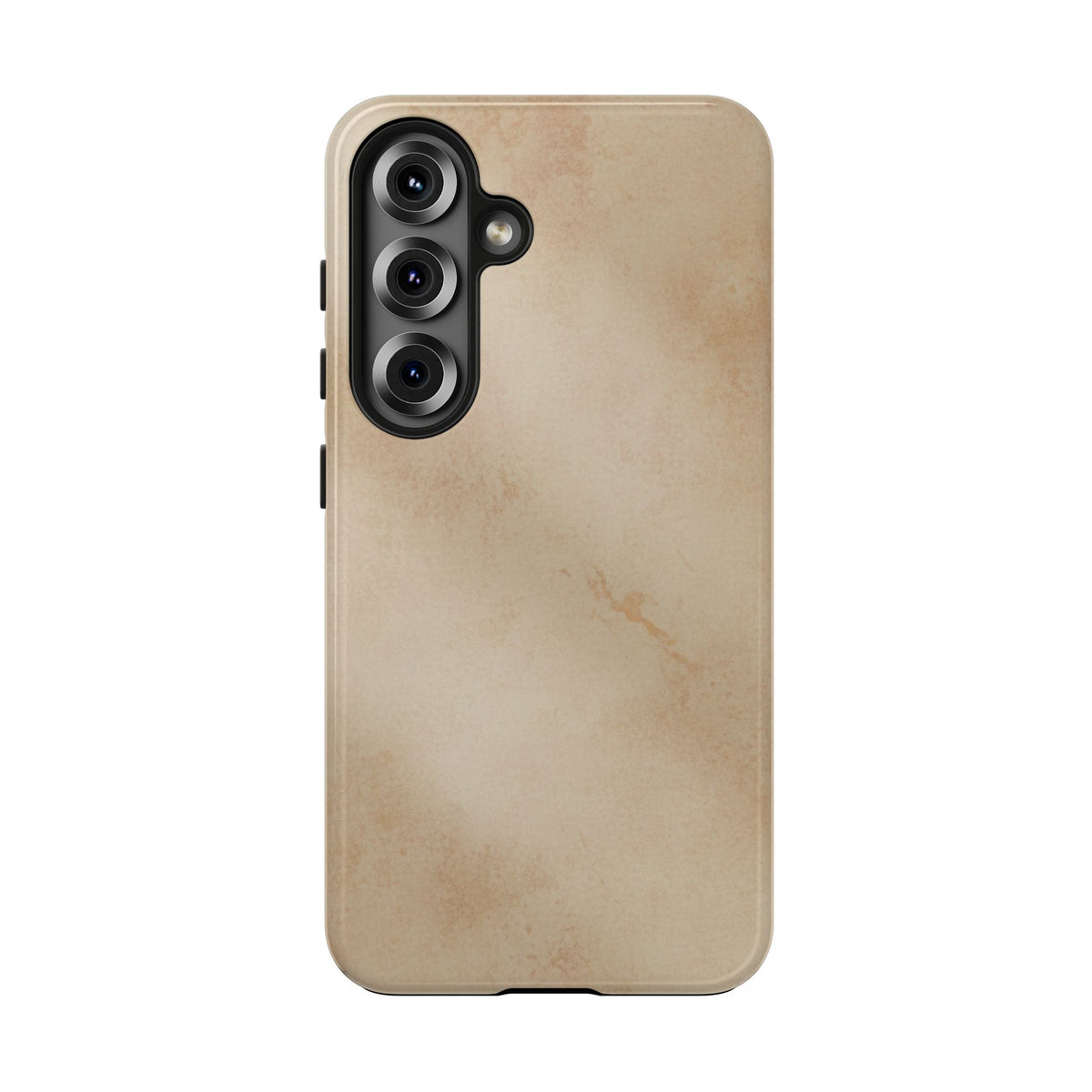 Tough Phone Case — Vintage Beige Marble Protective Phone Cover