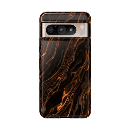 Copper Swirl Phone Case — Tough Protective iPhone Cover