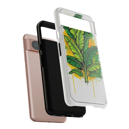 Tropical Banana Leaf Phone Case — Vibrant Green Plant Protector