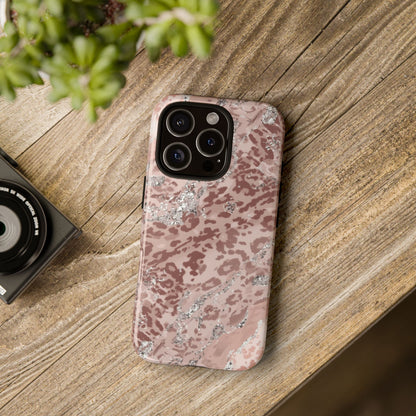 Tropical Monstera Phone Case — Colorful Leaf Protective Tough Case