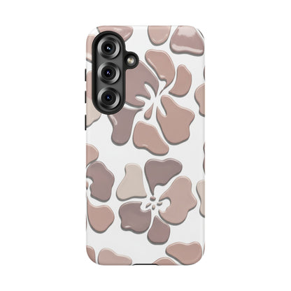 Tough Cases — Neutral Floral Tough Phone Case