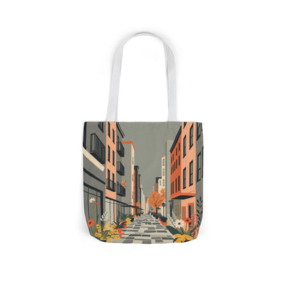 City Street Autumn Canvas Tote