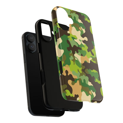 Camouflage Tough Phone Case — Military Camo Protective Cover