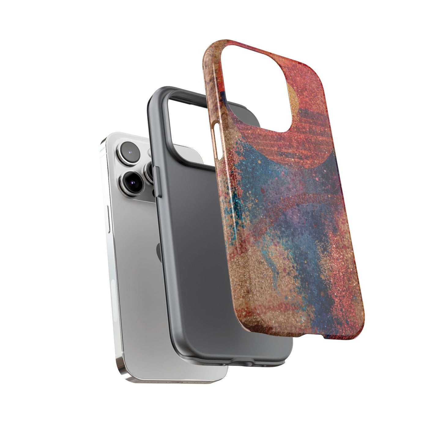 Retro Sunset Tough Phone Case
