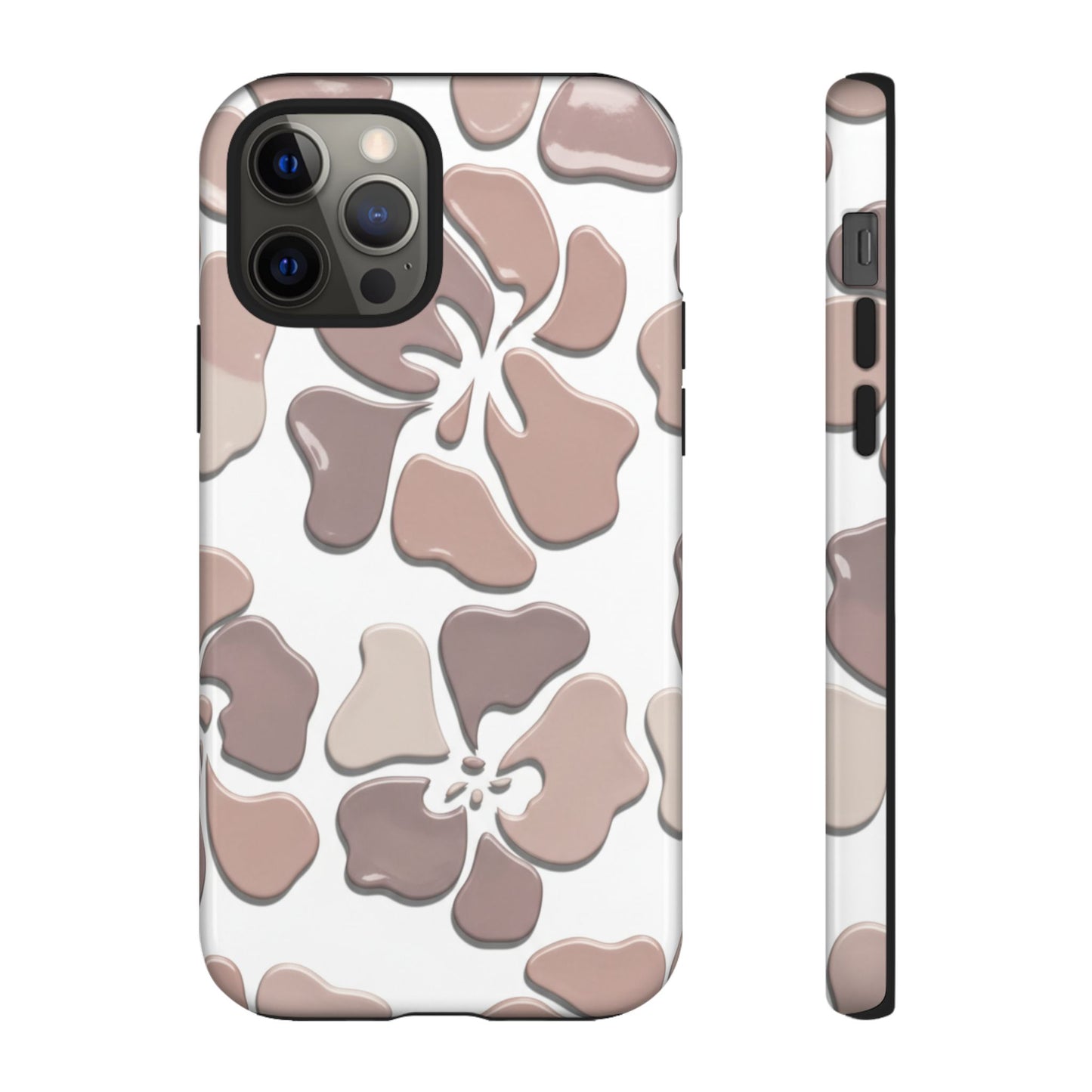 Tough Cases — Neutral Floral Tough Phone Case