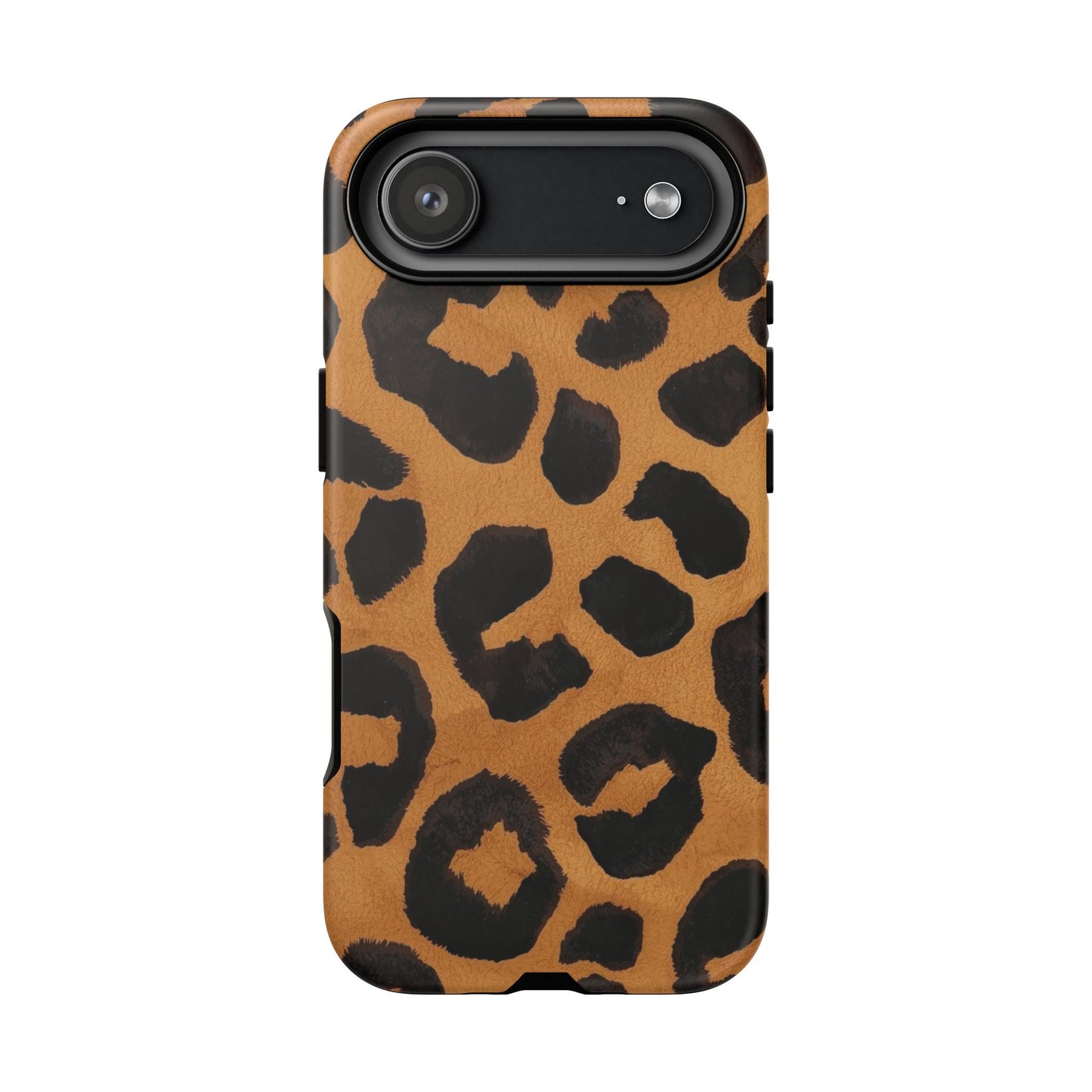 Leopard Print Tough Phone Case — Protective Animal Print iPhone Case