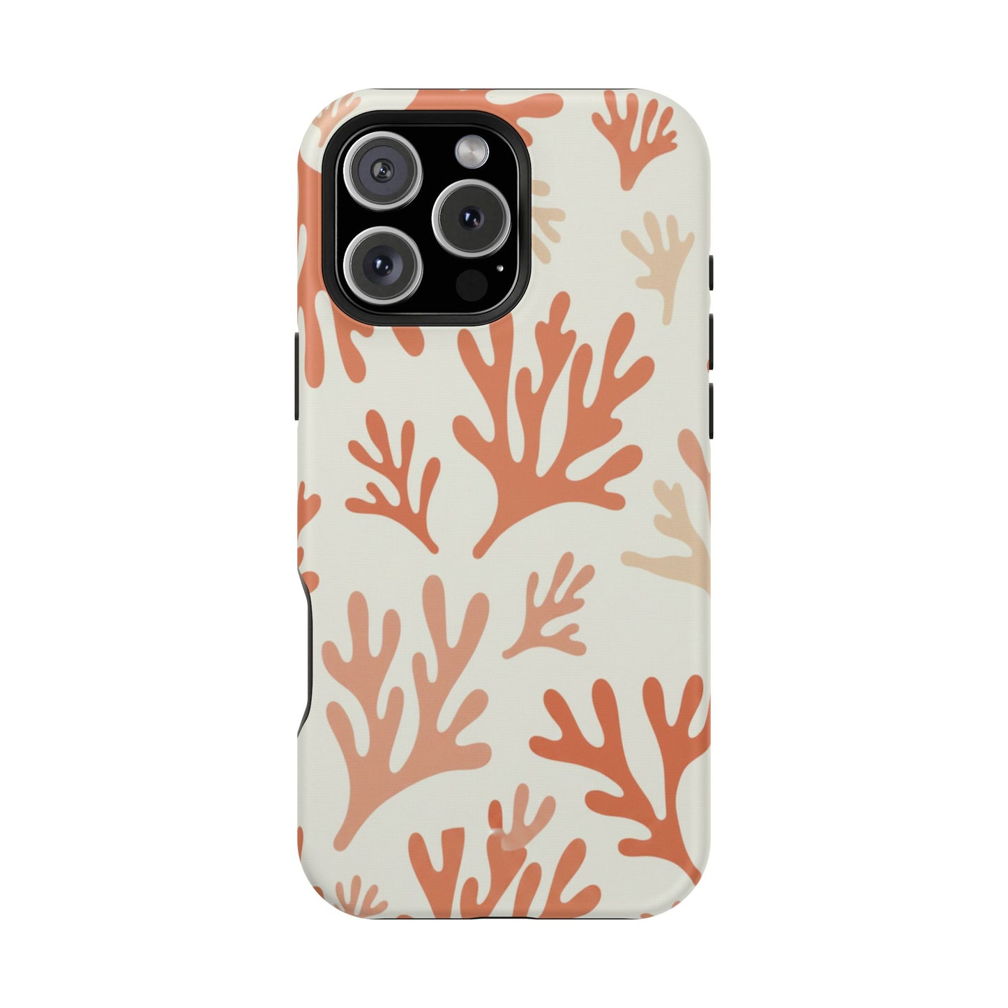 Coral Reef Magnetic Impact Phone Case — Protective MagSafe-Compatible Design