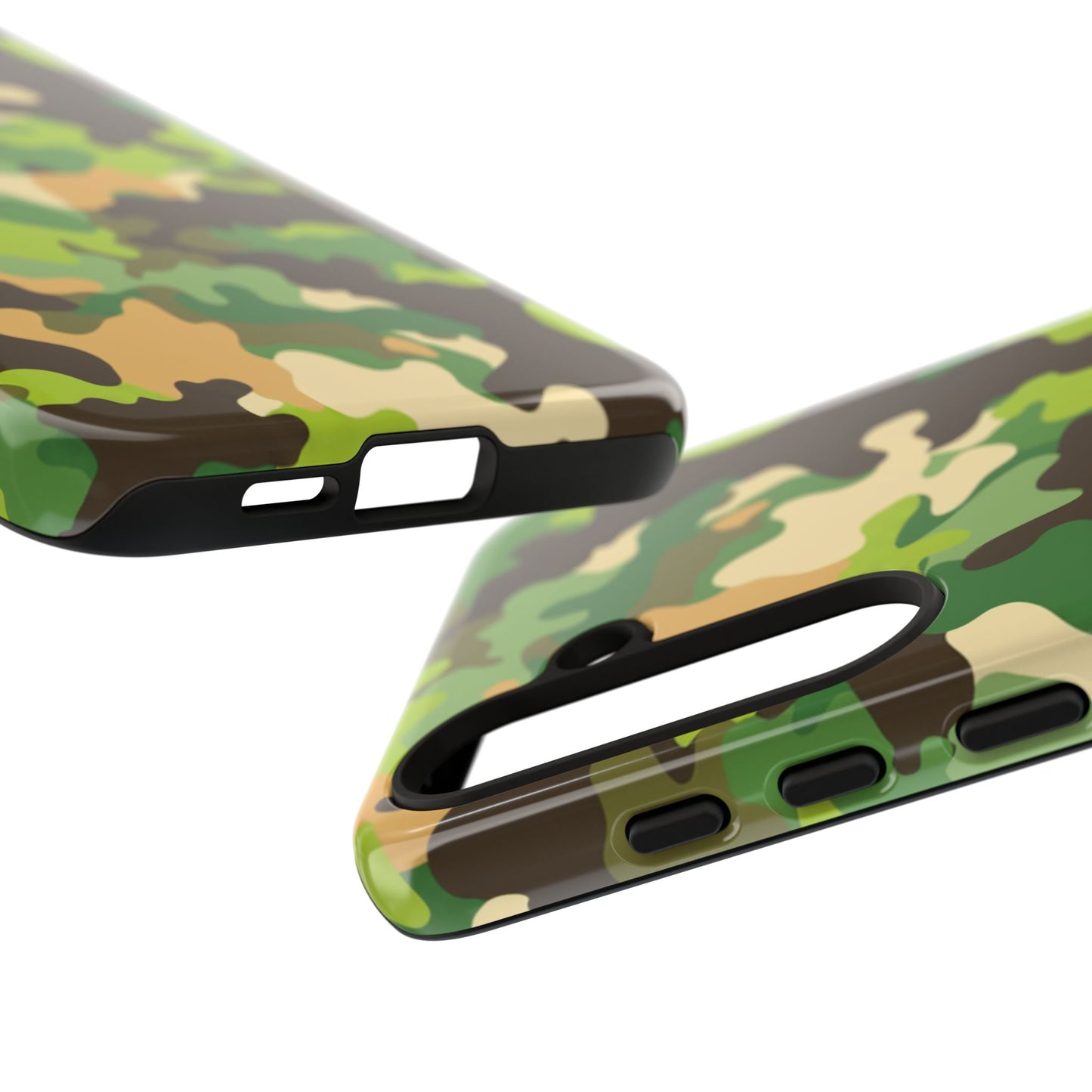 Camouflage Tough Phone Case — Military Camo Protective Cover