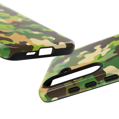 Camouflage Tough Phone Case — Military Camo Protective Cover