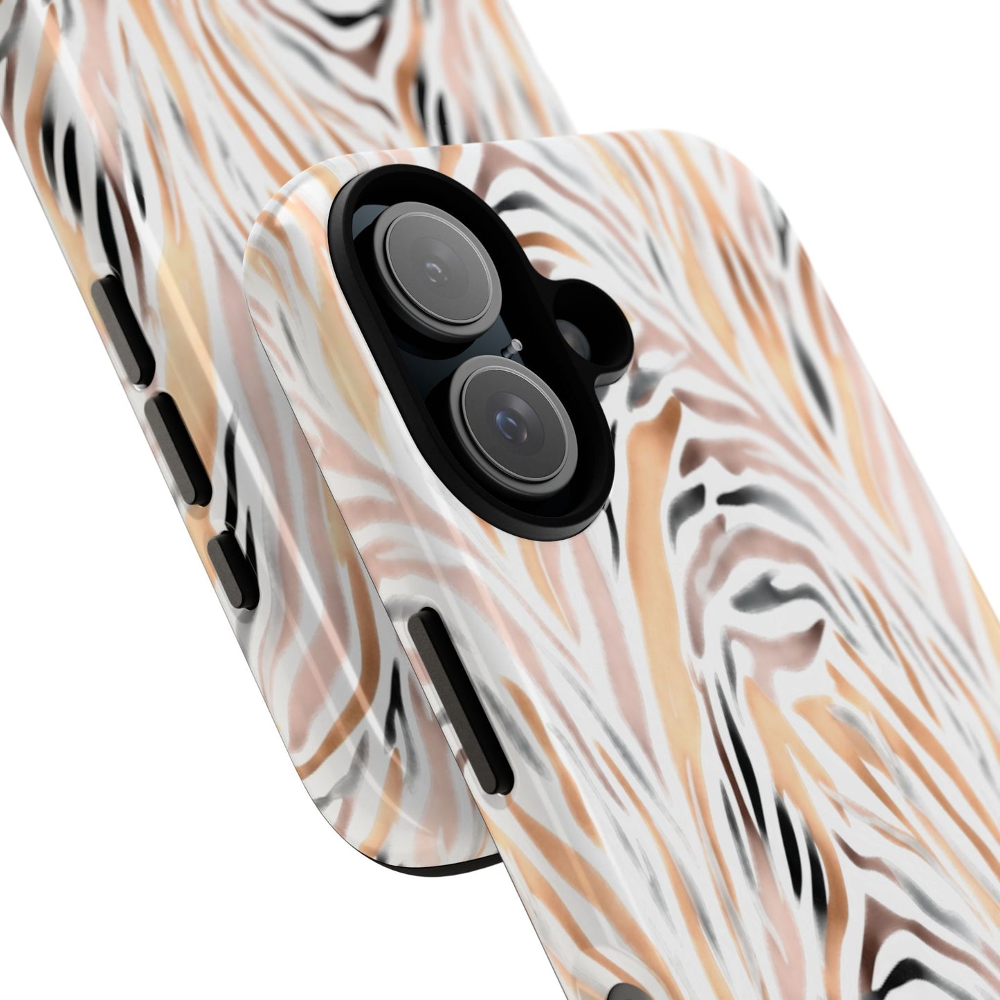 Tough Case — Neutral Watercolor Tiger Stripe Phone Case
