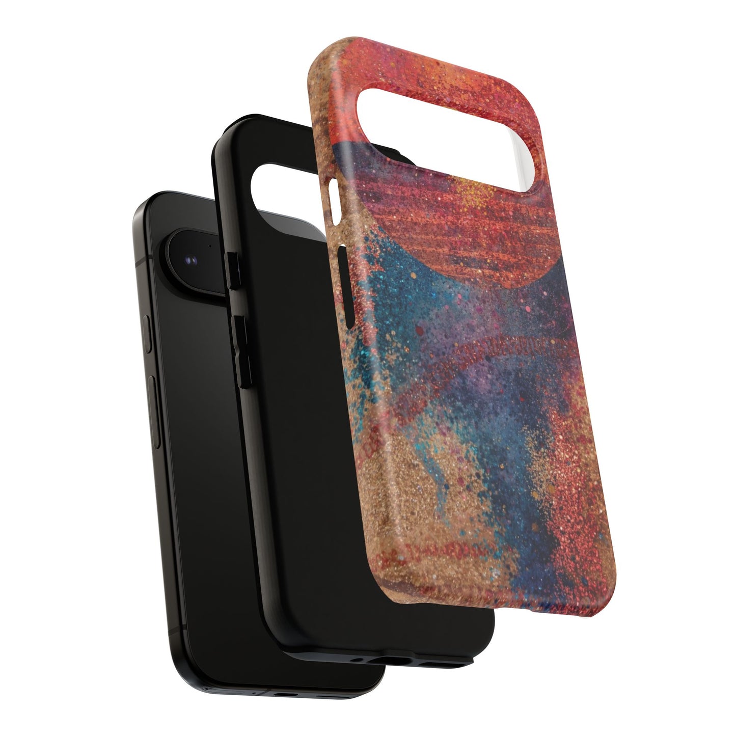 Retro Sunset Tough Phone Case
