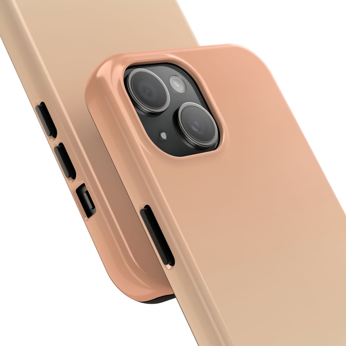 Gradient Tough Phone Case — Peach Ombre Protective Cover