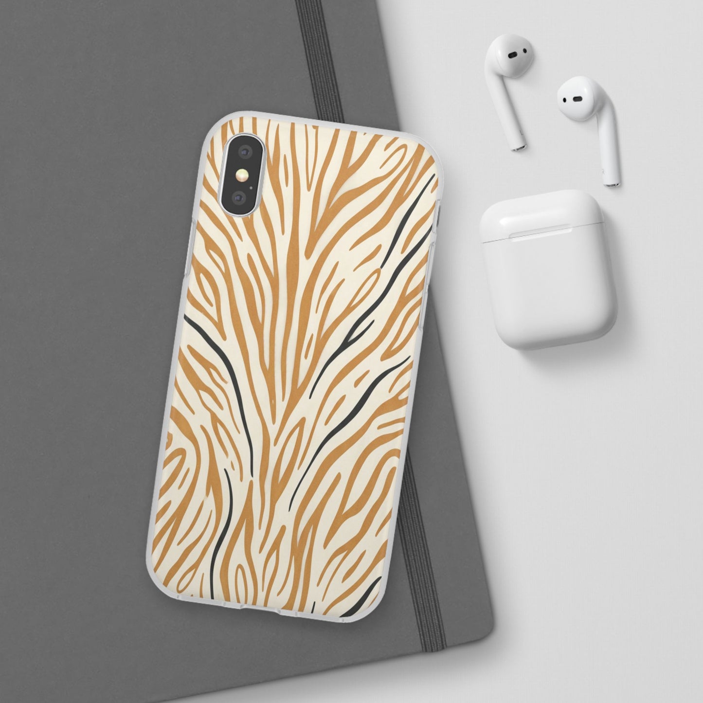 Pink Leopard Print Phone Case – Slim Flexible Protective Cover