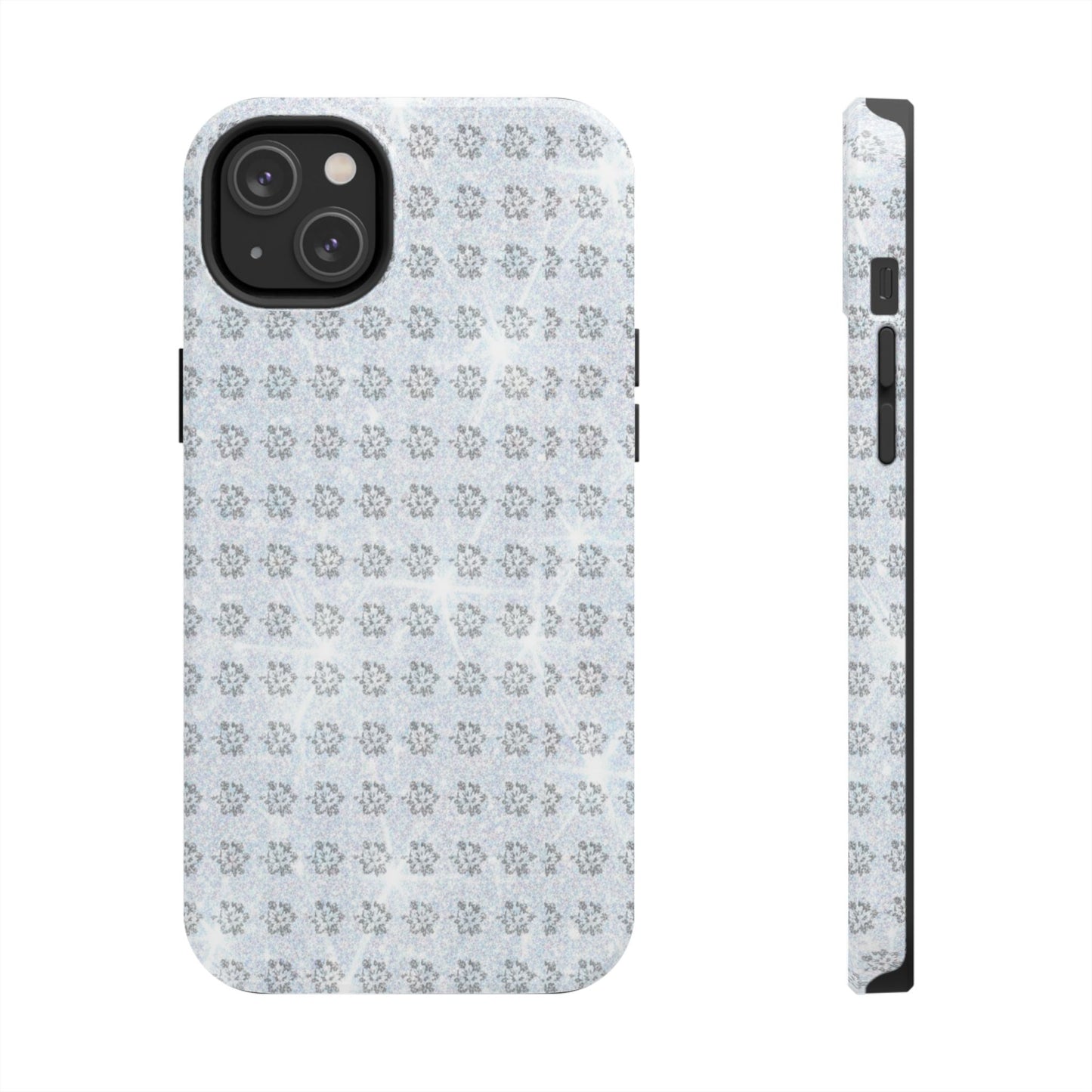 Tough Phone Case — Subtle floral Print Protective Cover