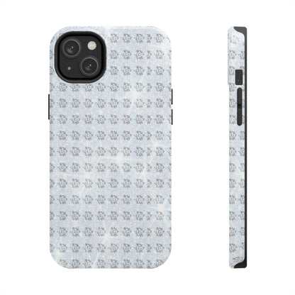 Tough Phone Case — Subtle floral Print Protective Cover