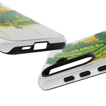 Tropical Banana Leaf Phone Case — Vibrant Green Plant Protector