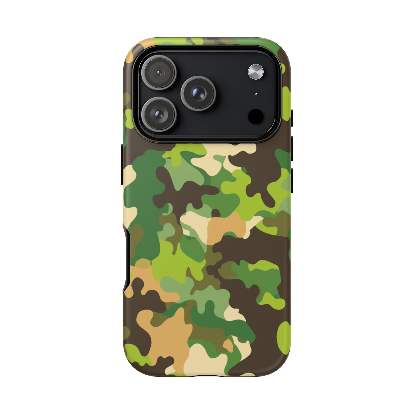 Camouflage Tough Phone Case — Military Camo Protective Cover