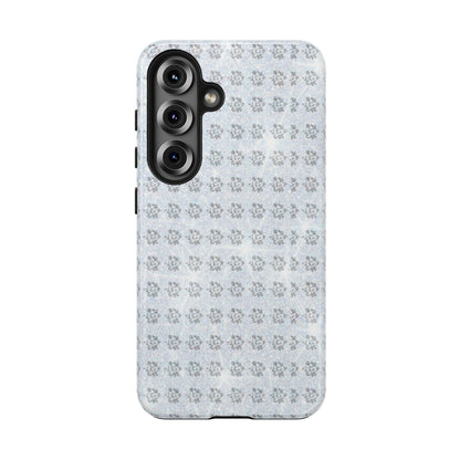 Tough Phone Case — Subtle floral Print Protective Cover