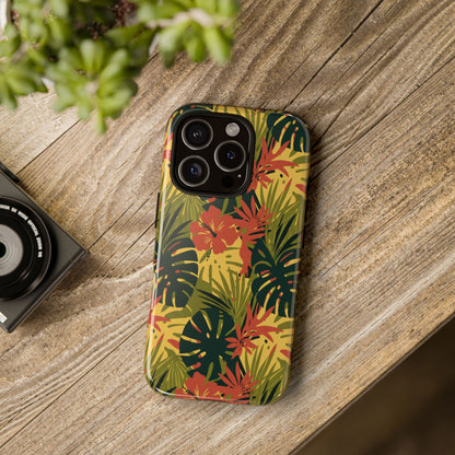 Tropical Hibiscus Phone Case — Durable Floral iPhone Protection