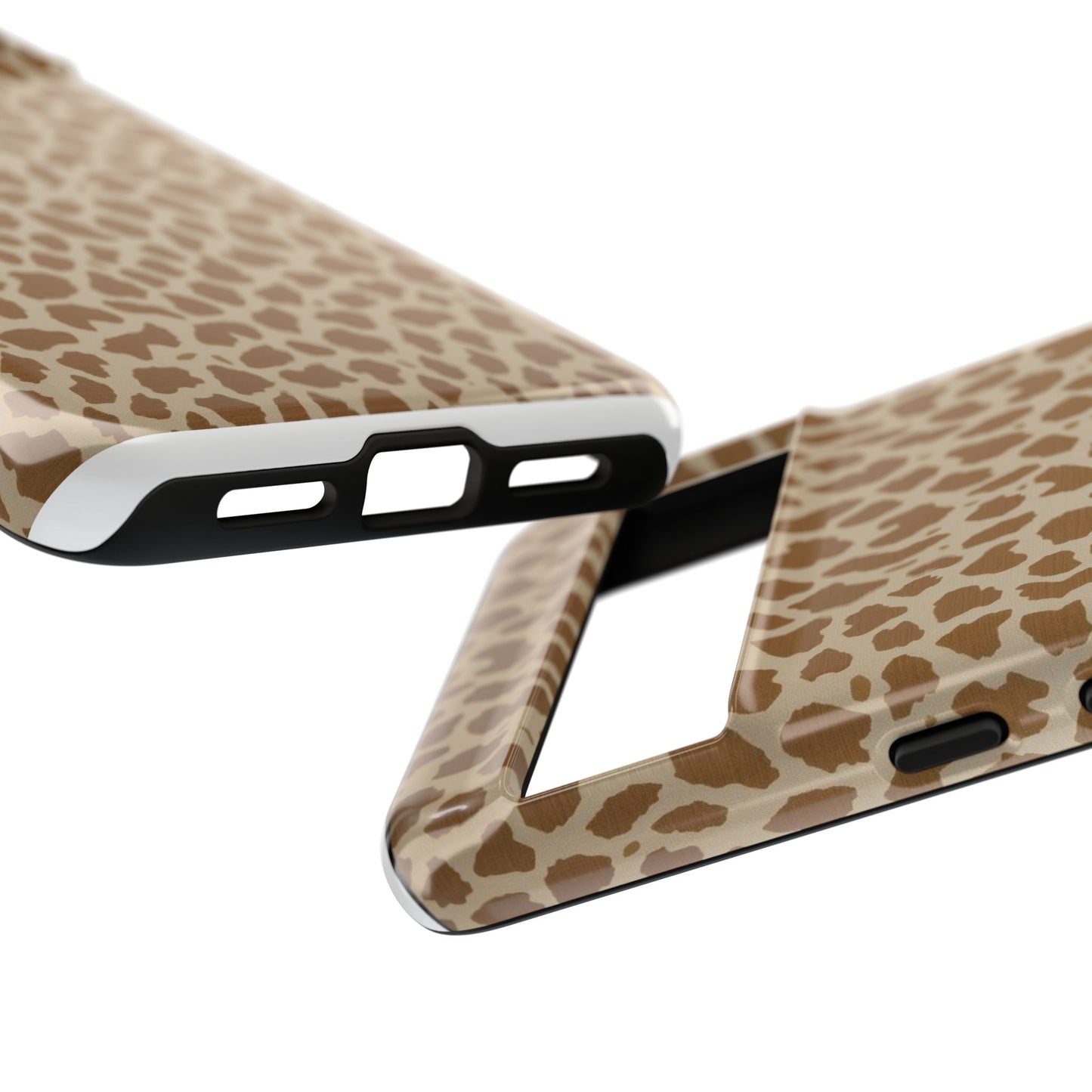 Leopard Print Tough Phone Case — Slim Protective Animal Pattern