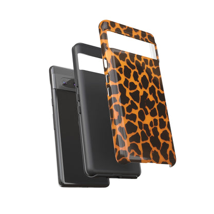 Leopard Print Tough Phone Case — Slim Protective iPhone Cover