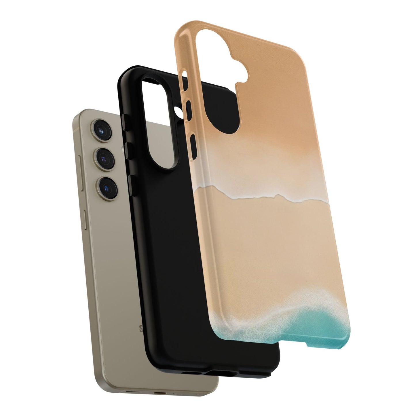 Ocean Shore Tough Phone Case — Beach Wave Protective Cover